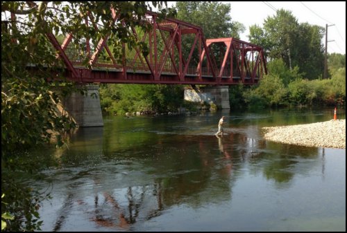 Fishing on the Boise River