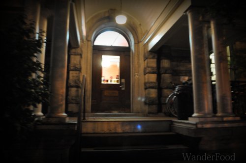 Entrance to haunted hostel ottawa