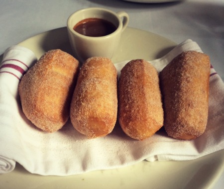 Beignets with brunch at Presidio Social Club