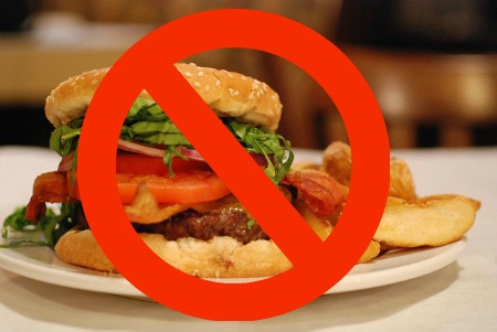 No to Burger and Fries Abroad