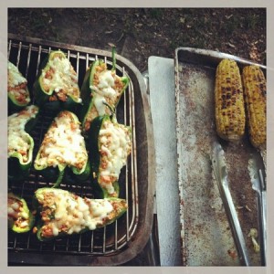 Stuffed Poblano Peppers