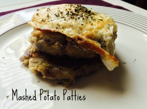 Mashed Potato Patties