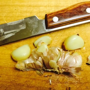 Roasted garlic