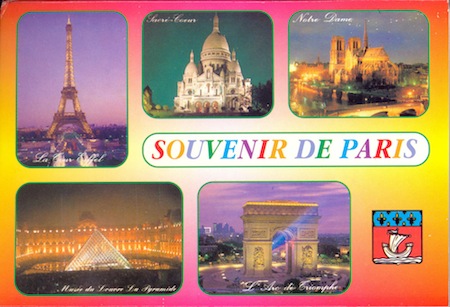 vintage paris postcards france