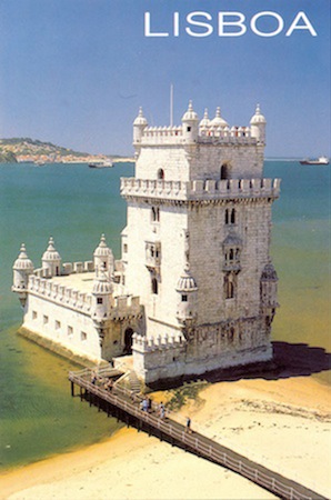 vintage lisbon postcards portugal