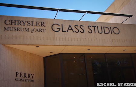 chrysler museum glass studio