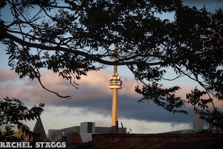 cn tower view from the drake hotel toronto