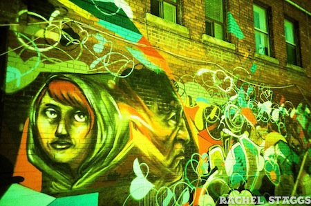 graffiti west queen west toronto ontario canada street art