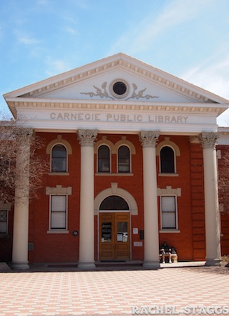 carnegie public library bryan, texas