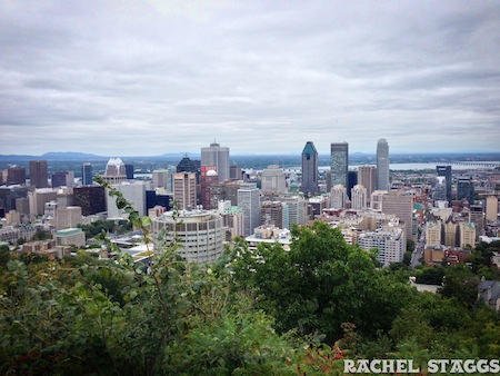 top of mont royal