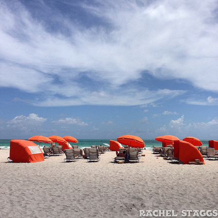 miami south beach umbrellas