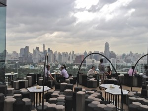 View from the top at So Sofitel, Bangkok