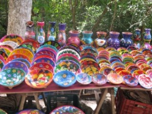 Mexican-painted-table-ware