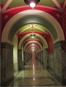 Hall-to-library-of-congress-cloak-room