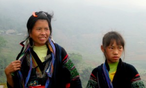 Mother and Daughter in Sapa