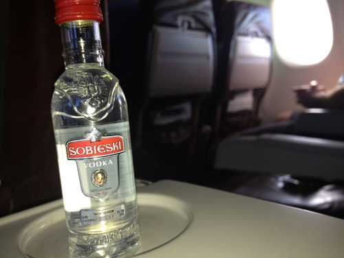 Illegal to drink your own booze on flights?