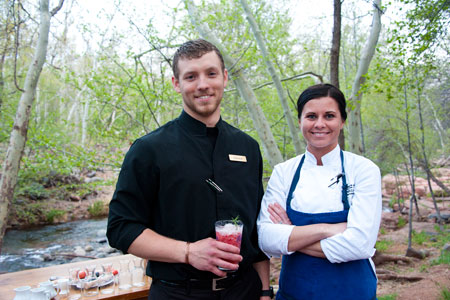 Conner and Chef Rochelle