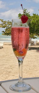 Peachy Spring Bellini