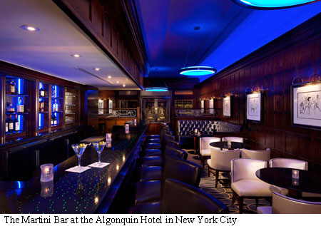 Martini Bar Algonquin Hotel