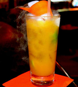 Smoked Pumpkin Caipirinha