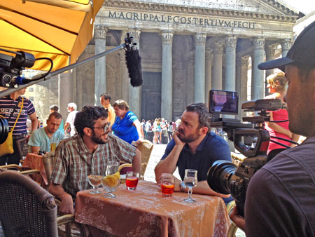 Zane Lamprey in Rome