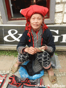 Hill Tribe Woman in Northern Vietnam