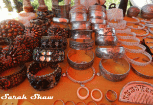 Five Day Market has Bangles for Sale at Inle Lake, Myanmar