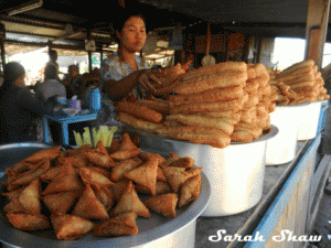 Fried Snacks at 5 Day Market