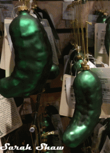 Hide the Pickle Ornament and Celebrate a German Christmas Tradition