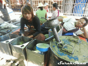 Cooking Oil Vendors at 5 Day Market