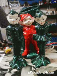 Vintage elves for Christmas