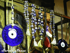 Evil eye amulets in Istanbul
