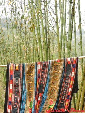 Hill Tribe Quilt for sale near Sapa