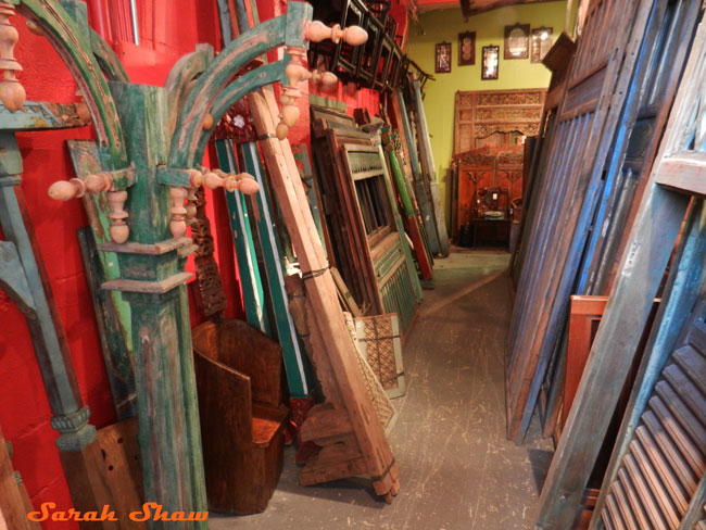 Architectural salvage from Asian treasures at Cargo
