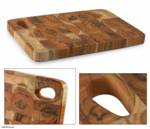 Teak Chopping Board from Guatemala