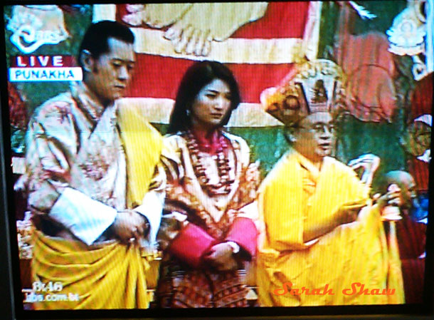 The King and Queen of Bhutan's Wedding