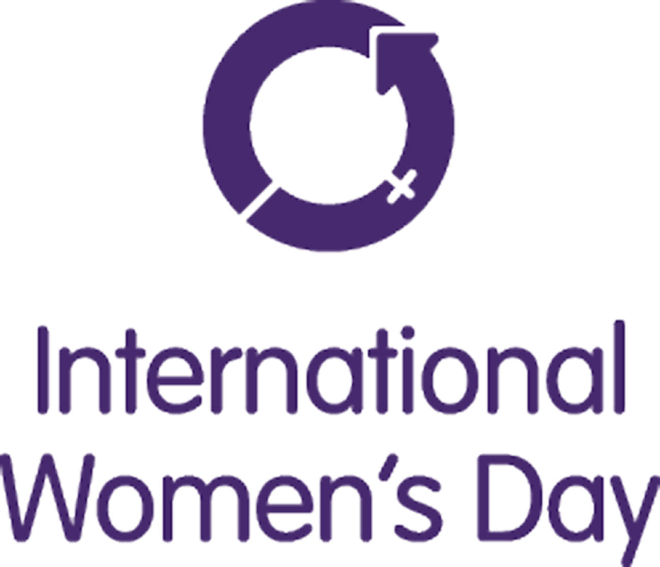 Logo for International Women's Day