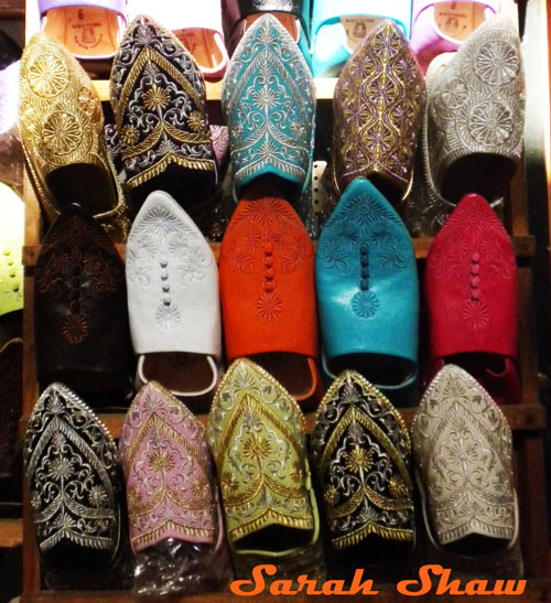 moroccan pointed slippers