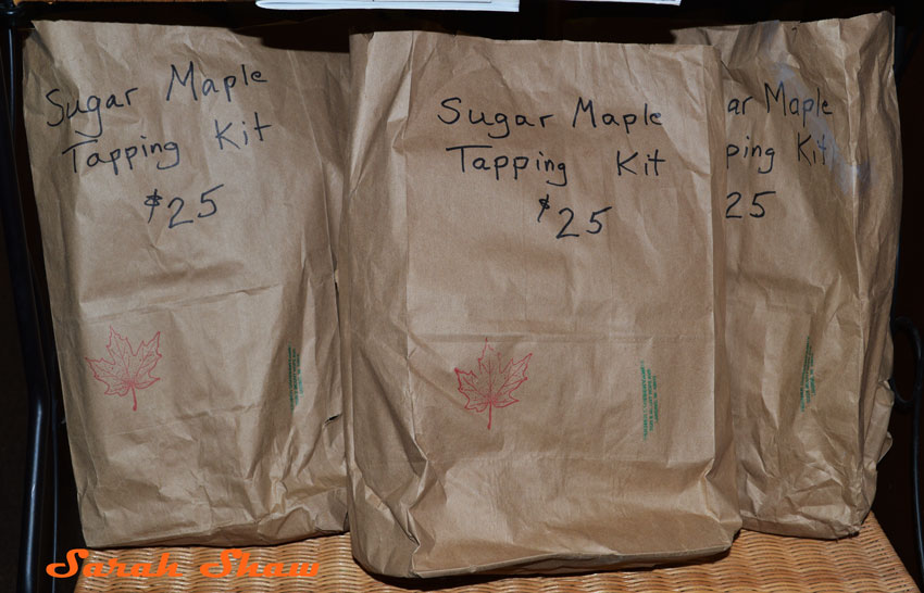 Sugar Maple Tapping Kits for sale at Fenner Nature Center 