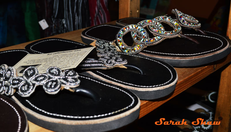 Tanzanian Beaded Sandals from Shining A Light