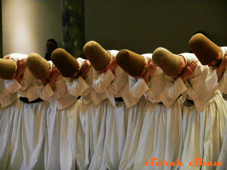 Dervish Greeting at the Galata Lodge, Istanbul, Turkey