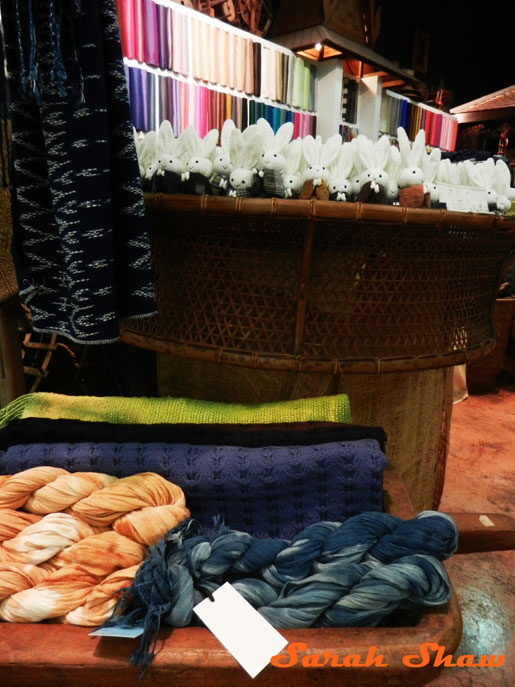 Indigos and Ikats at Indigo House, Bangkok, Thailand