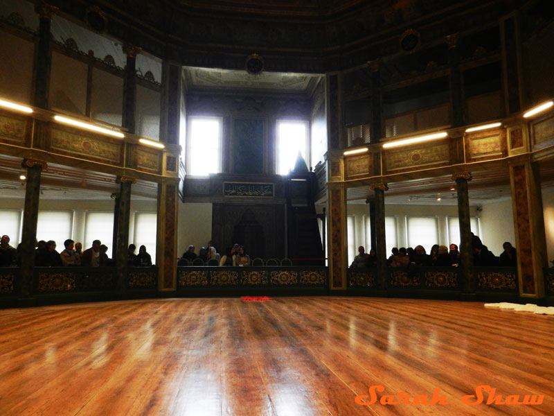 Whirling Dervish perform at their Galata Lodge, Istanbul, Turkey