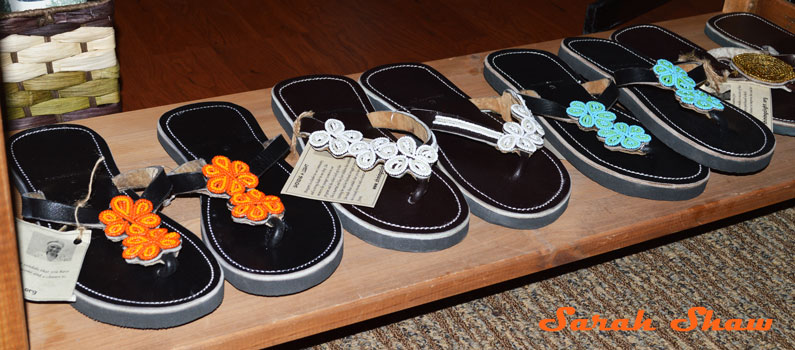Shining A Light's Tanzanian Beaded Sandals