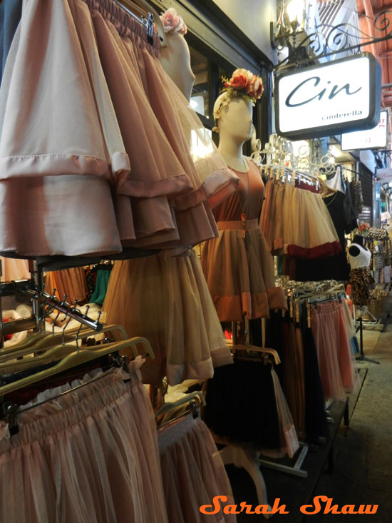 Flirty clothes for women at Cin in Chatuchak Weekend Market