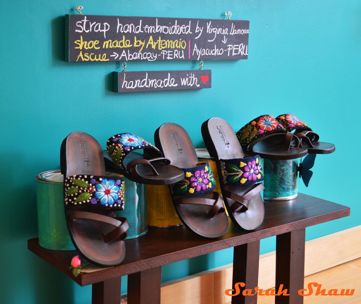 Andean sandals are perfect for summer, from Lady Mosquito