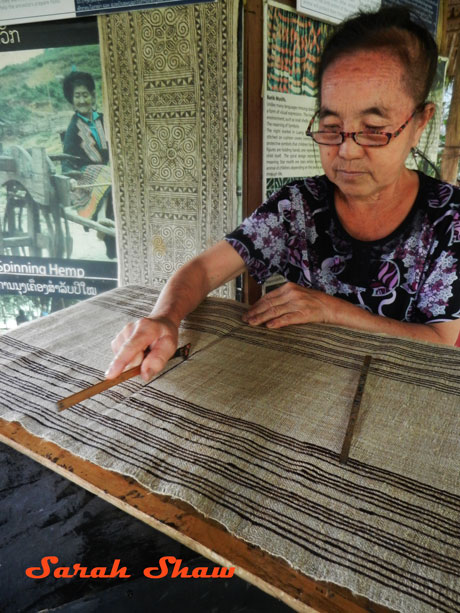 Resist dyeing technique batik