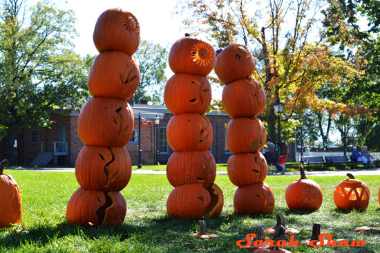 Pumpkin Towers at Greenfield Village