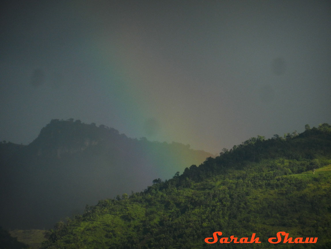 Rainbow at Inle Lake, Myanmar