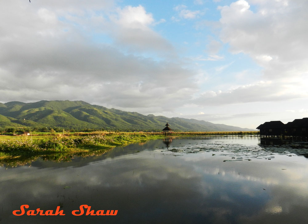 View from my room in Inle Lake, Myanmar